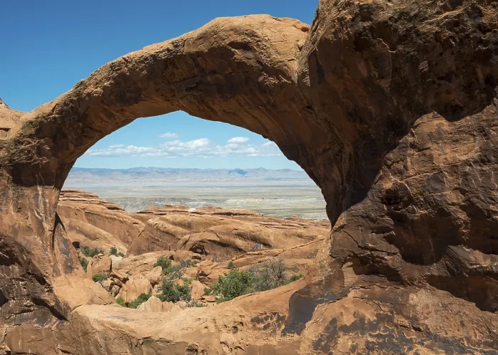 Gerahmter Druck : Arch Double O Arch, Devils Garden Gerahmter Druck : Arch Double O Arch, Devils Garden