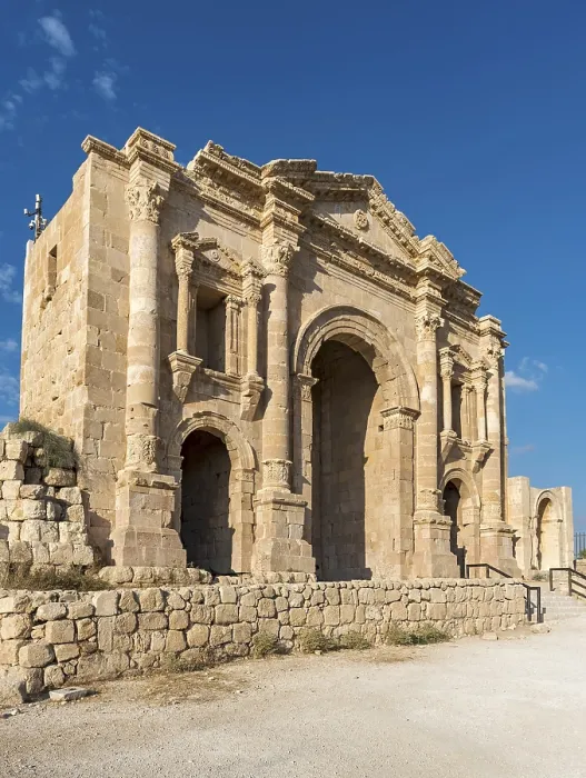 Gerahmter Druck : Bogen des Hadrian, Jerash, Jordanien Gerahmter Druck : Bogen des Hadrian, Jerash, Jordanien