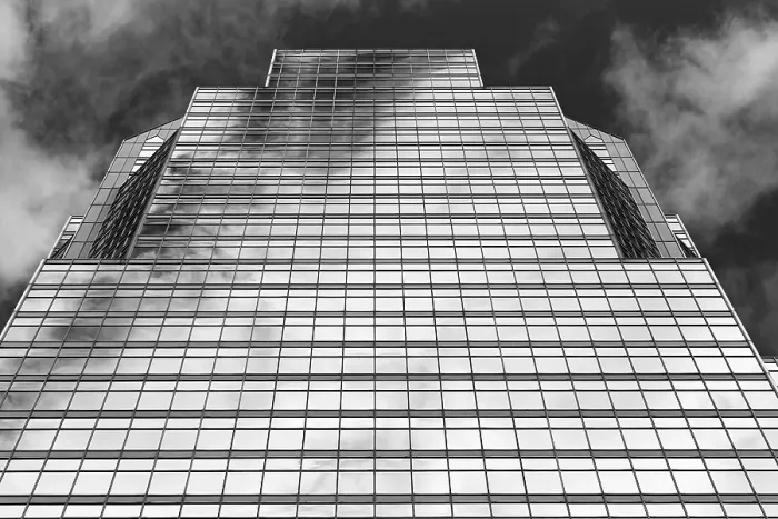 Gerahmter Druck : Architektur, schwarz-weiß-Bild. Gerahmter Druck : Architektur, schwarz-weiß-Bild.