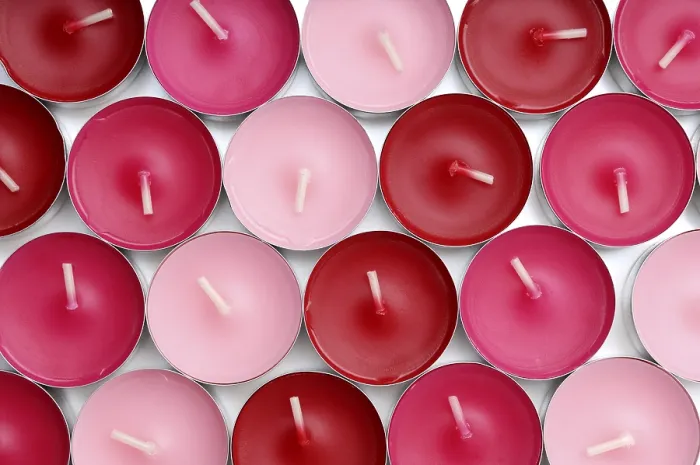 Gerahmter Druck : Aromatische Kerzen abstrakte Hintergrund. Gerahmter Druck : Aromatische Kerzen abstrakte Hintergrund.