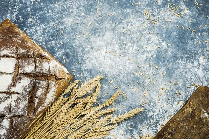 Gerahmter Druck : Bäckereibrot Gerahmter Druck : Bäckereibrot