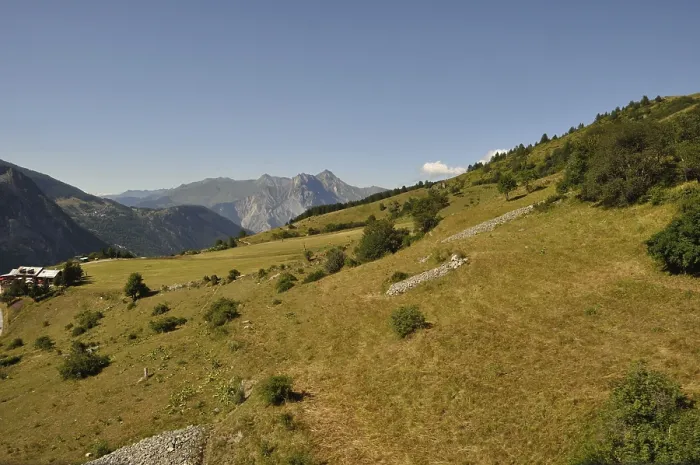 Gerahmter Druck : Aufstieg von Valloire nach Brive 2. Gerahmter Druck : Aufstieg von Valloire nach Brive 2.