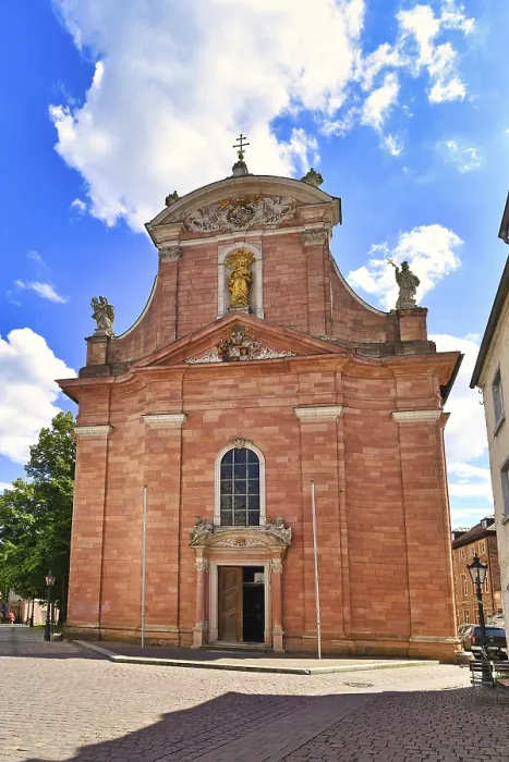 Gerahmter Druck : Aschaffenburger Muttergottespfarrkirche Gerahmter Druck : Aschaffenburger Muttergottespfarrkirche
