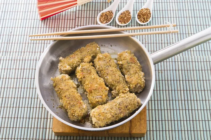 Gerahmter Druck : Asiatisches Rindfleisch Olivenöl Gerahmter Druck : Asiatisches Rindfleisch Olivenöl
