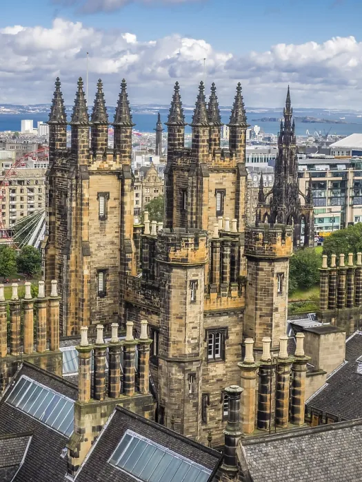 Gerahmter Druck : Das Versammlungssaal in Edinburgh Gerahmter Druck : Das Versammlungssaal in Edinburgh