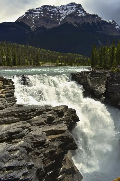 Gerahmter Druck : Athabasca-Fälle Alberta, Kanada Gerahmter Druck : Athabasca-Fälle Alberta, Kanada