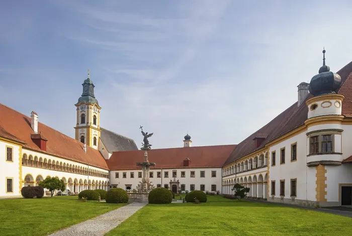 Gerahmter Druck : Augustinische Chorherrenstift Reichersberg
