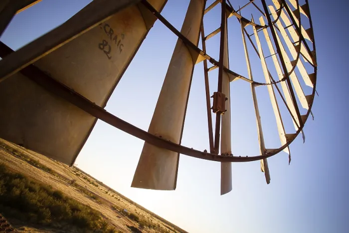 Gerahmter Druck : Australischer Windmühlen Gerahmter Druck : Australischer Windmühlen
