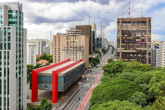Gerahmter Druck : Avenida Paulista