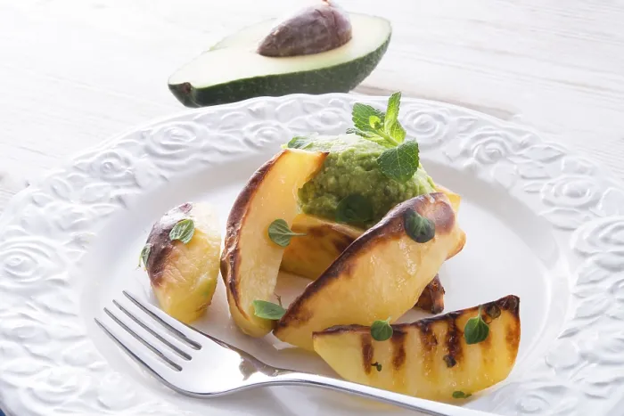 Gerahmter Druck : Avocadokrème Gerahmter Druck : Avocadokrème