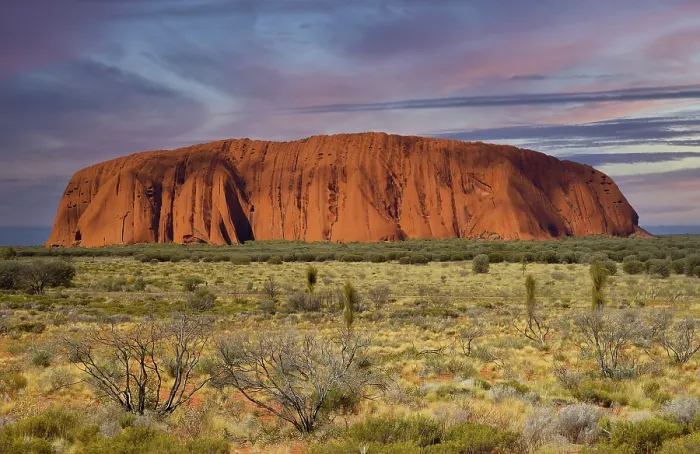 Gerahmter Druck : Ayers Rock, Uluru, im Abendsonnenschein. Gerahmter Druck : Ayers Rock, Uluru, im Abendsonnenschein.