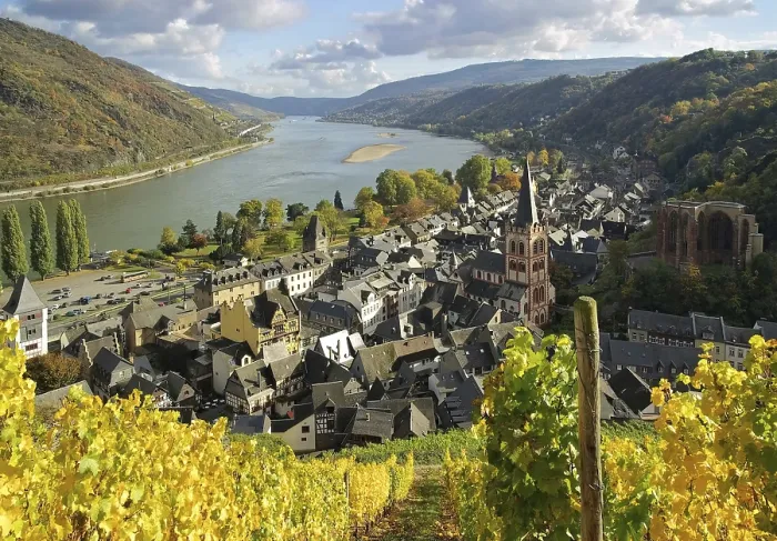 Gerahmter Druck : Bacharach 09 Gerahmter Druck : Bacharach 09