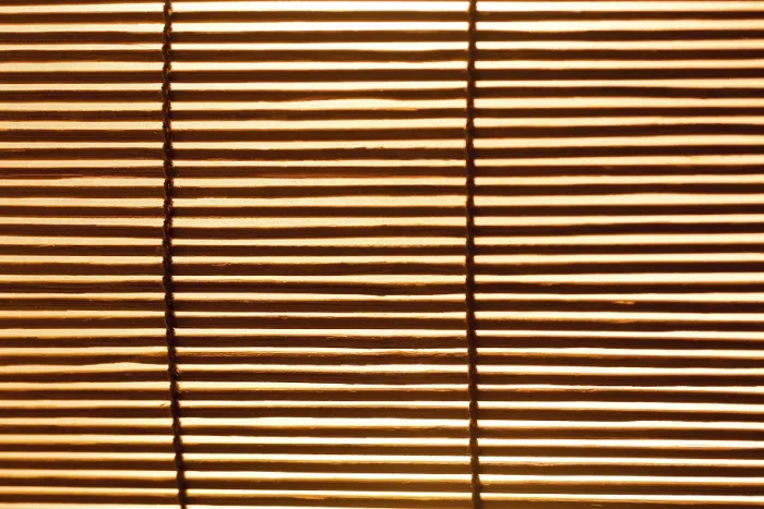 Gerahmter Druck : Hintergrund aus Bambusplattenmatte. Gerahmter Druck : Hintergrund aus Bambusplattenmatte.