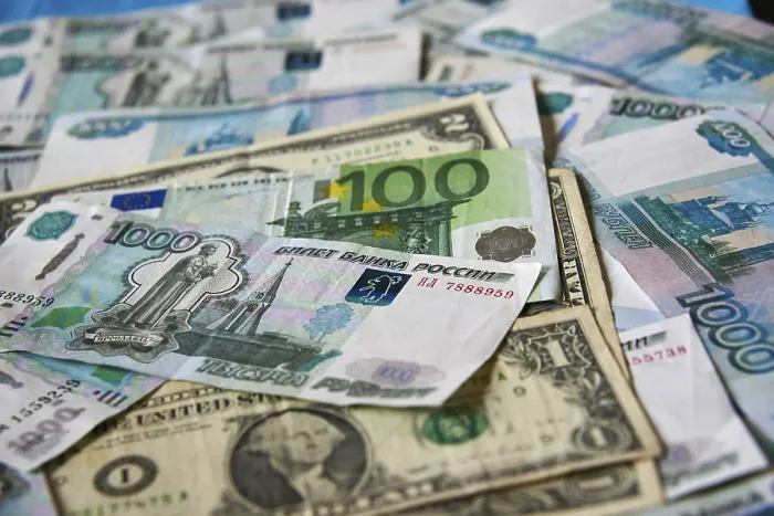 Gerahmter Druck : Hintergrund von Papiergeld-Dollar. Gerahmter Druck : Hintergrund von Papiergeld-Dollar.