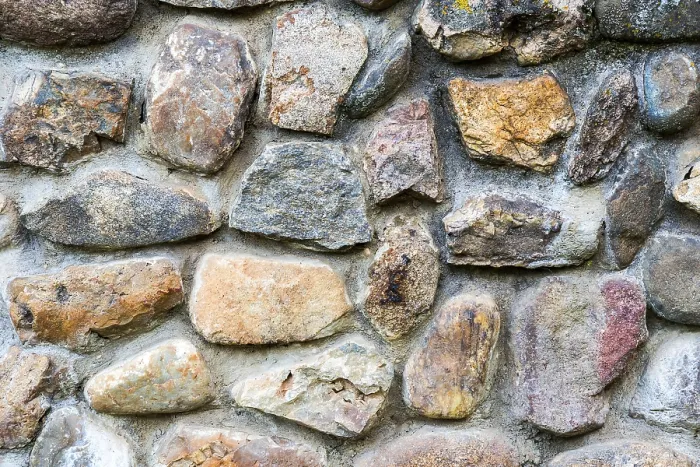 Gerahmter Druck : Hintergrundmuster eines alten Steinmauers. Gerahmter Druck : Hintergrundmuster eines alten Steinmauers.