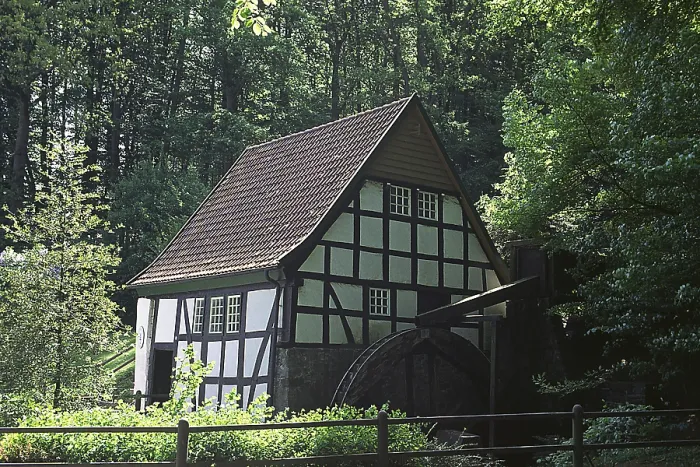 Gerahmter Druck : Bad Essen, Wassermühle Gerahmter Druck : Bad Essen, Wassermühle