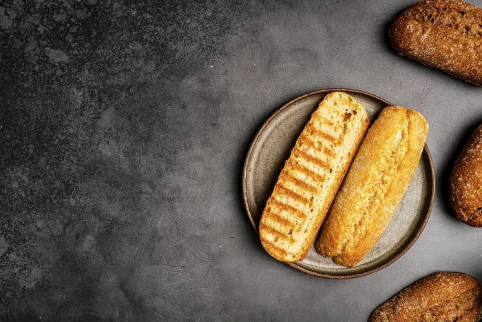 Gerahmter Druck : Bäckerei verschiedene Arten von Brotwaren. Gerahmter Druck : Bäckerei verschiedene Arten von Brotwaren.