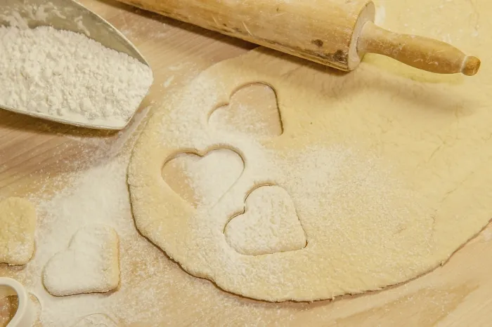 Gerahmter Druck : Kekse backen Gerahmter Druck : Kekse backen