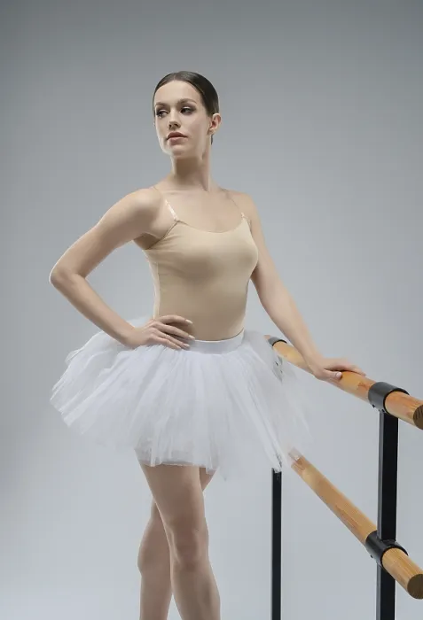 Gerahmter Druck : Ein Balletttänzer steht elegant am Barre. Gerahmter Druck : Ein Balletttänzer steht elegant am Barre.