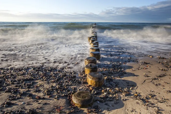 Gerahmter Druck : Baltisches Meerstrand Gerahmter Druck : Baltisches Meerstrand