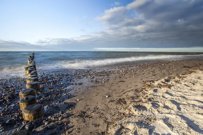 Gerahmter Druck : Baltisches Meerstrand Gerahmter Druck : Baltisches Meerstrand