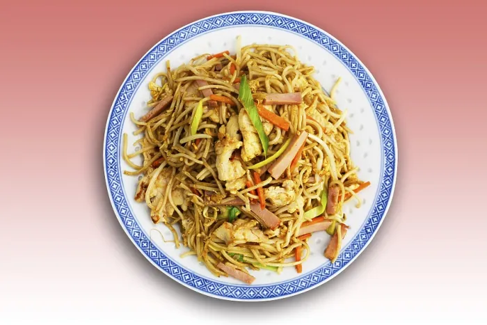 Gerahmter Druck : Bami Goreng Gerahmter Druck : Bami Goreng