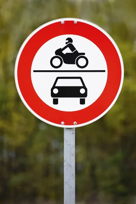 Gerahmter Druck : Fahrverbot Gerahmter Druck : Fahrverbot