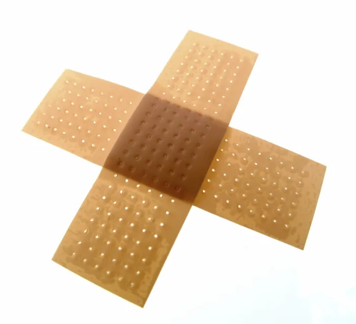 Gerahmter Druck : Verbandpflaster Gerahmter Druck : Verbandpflaster