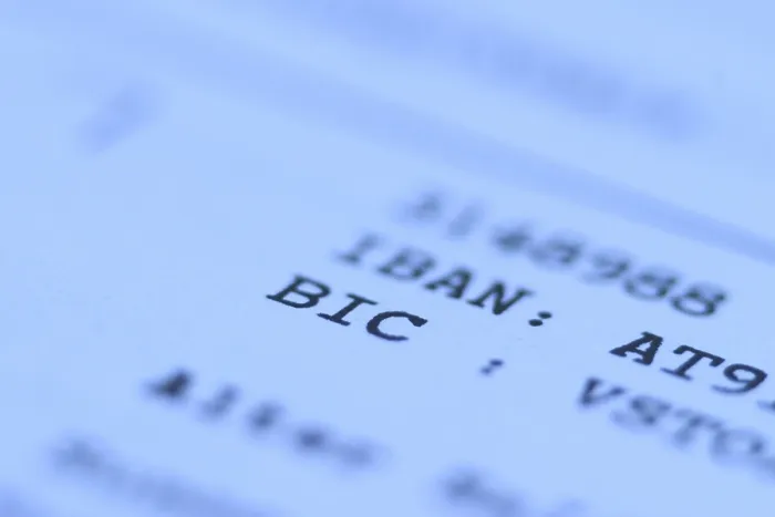 Gerahmter Druck : Bankauszug Gerahmter Druck : Bankauszug