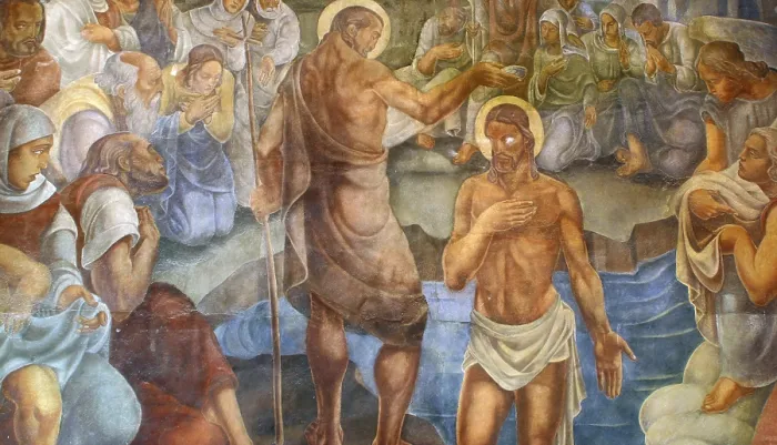 Gerahmter Druck : Taufe des Herrn Gerahmter Druck : Taufe des Herrn