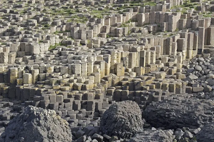Gerahmter Druck : Basalt-Säulen, Giant's Causeway Gerahmter Druck : Basalt-Säulen, Giant's Causeway