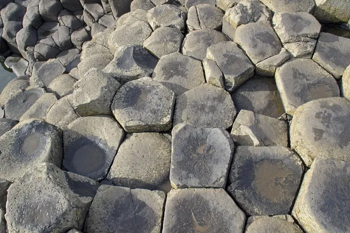 Gerahmter Druck : Basalt-Säulen, Giant's Causeway Gerahmter Druck : Basalt-Säulen, Giant's Causeway