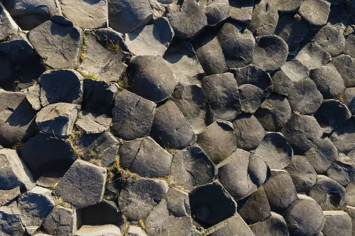Gerahmter Druck : Basaltformationen, Kalfshamarsvik Gerahmter Druck : Basaltformationen, Kalfshamarsvik
