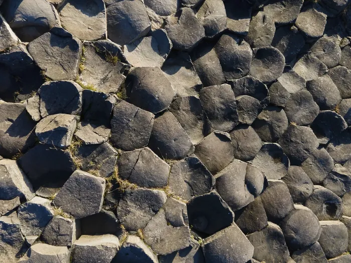 Gerahmter Druck : Basaltformationen, Kalfshamarsvik Gerahmter Druck : Basaltformationen, Kalfshamarsvik