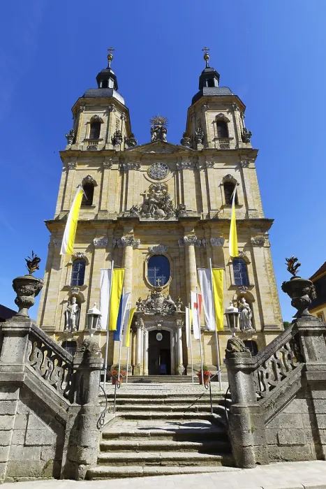 Gerahmter Druck : Basilika Goßweinstein Gerahmter Druck : Basilika Goßweinstein