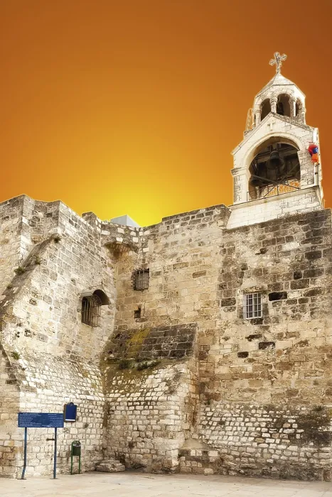 Gerahmter Druck : Basilika der Geburt in Bethlehem Gerahmter Druck : Basilika der Geburt in Bethlehem