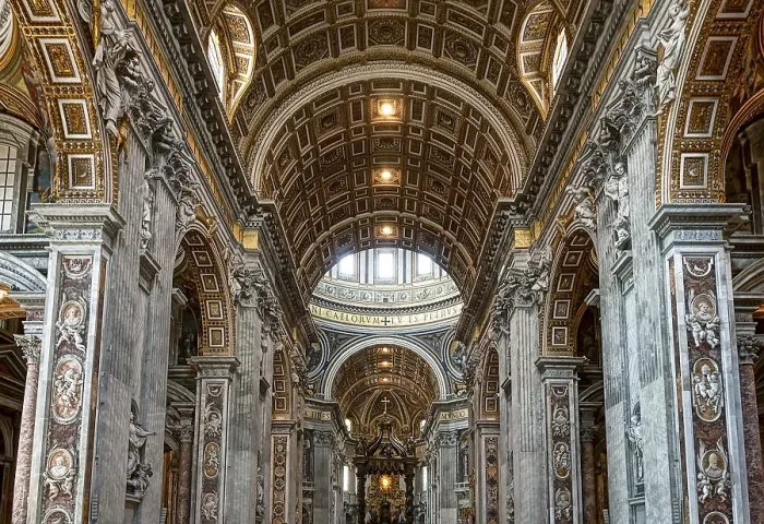 Gerahmter Druck : Basilika im Vatikan Gerahmter Druck : Basilika im Vatikan