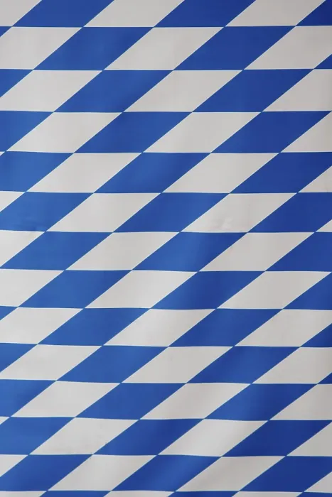 Gerahmter Druck : Bayerische Farben Gerahmter Druck : Bayerische Farben