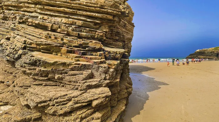 Gerahmter Druck : Strand der Kathedralen Naturdenkmal Gerahmter Druck : Strand der Kathedralen Naturdenkmal