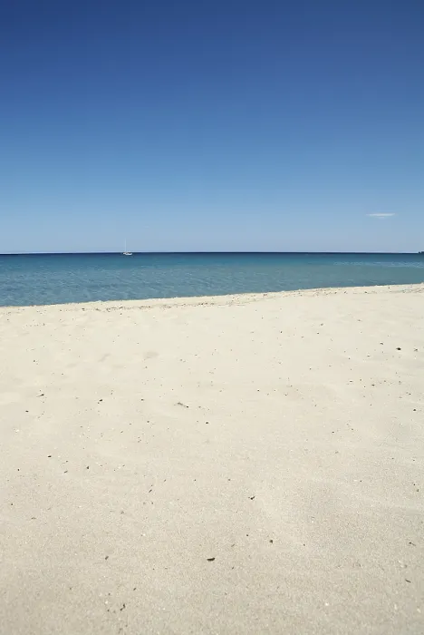 Gerahmter Druck : Strand, Horizont Gerahmter Druck : Strand, Horizont