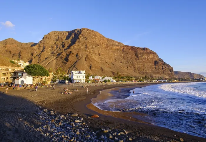 Gerahmter Druck : Strand in La Playa im Abendlicht. Gerahmter Druck : Strand in La Playa im Abendlicht.