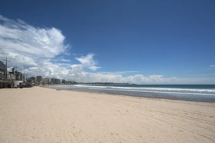 Gerahmter Druck : Strand von Les Sables-d'Olonne Gerahmter Druck : Strand von Les Sables-d'Olonne
