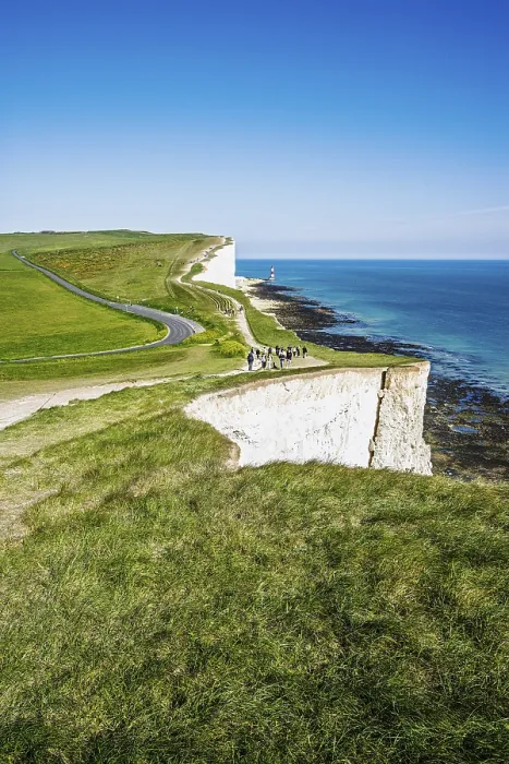 Gerahmter Druck : Beachy Head Leuchtturm, Beachy Head Klippen Gerahmter Druck : Beachy Head Leuchtturm, Beachy Head Klippen