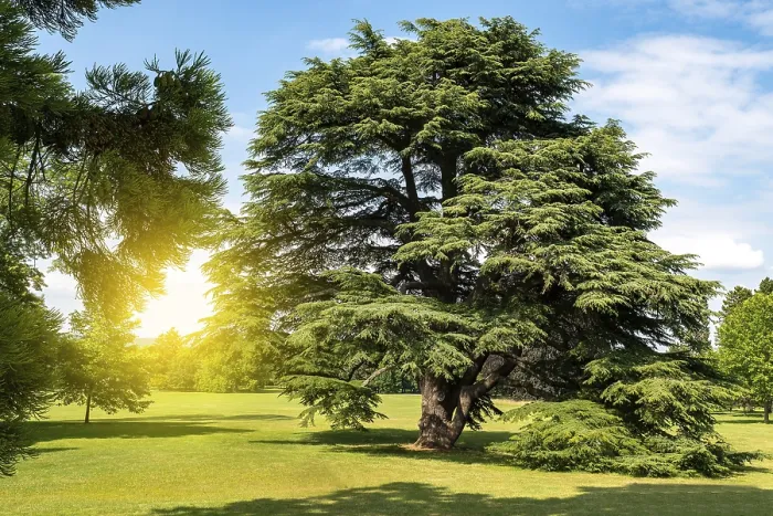Gerahmter Druck : Ein schönes blättriges Baum in dem Feld. Gerahmter Druck : Ein schönes blättriges Baum in dem Feld.