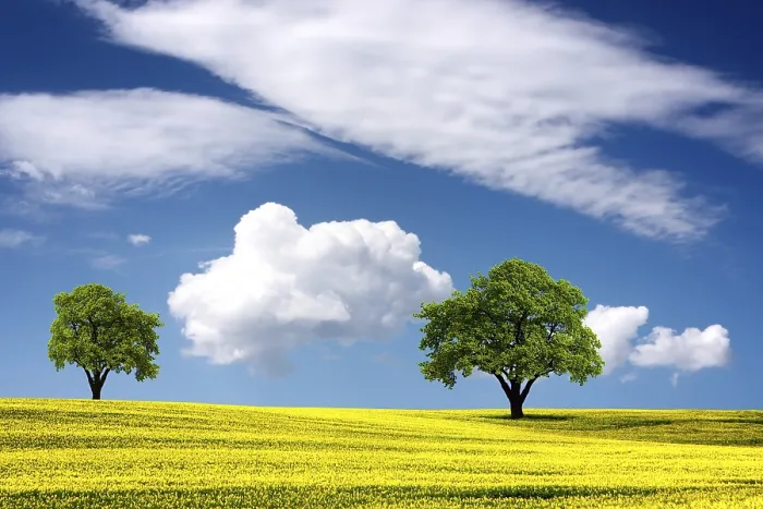 Gerahmter Druck : Schöne Natur Gerahmter Druck : Schöne Natur