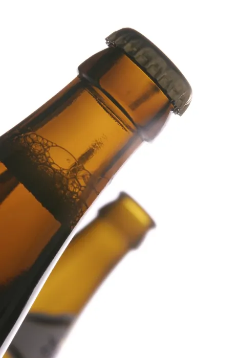 Gerahmter Druck : Bierflaschen Gerahmter Druck : Bierflaschen