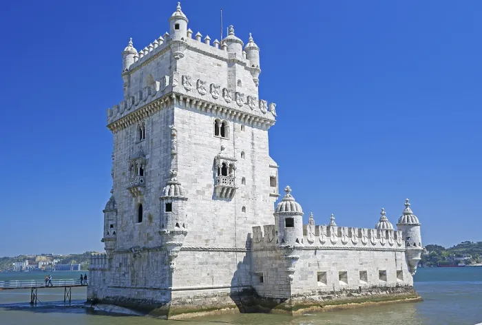 Gerahmter Druck : Belem-Turm, Torre de Belem Gerahmter Druck : Belem-Turm, Torre de Belem