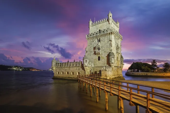 Gerahmter Druck : Belem-Turm oder Turm des heiligen Vincent Gerahmter Druck : Belem-Turm oder Turm des heiligen Vincent