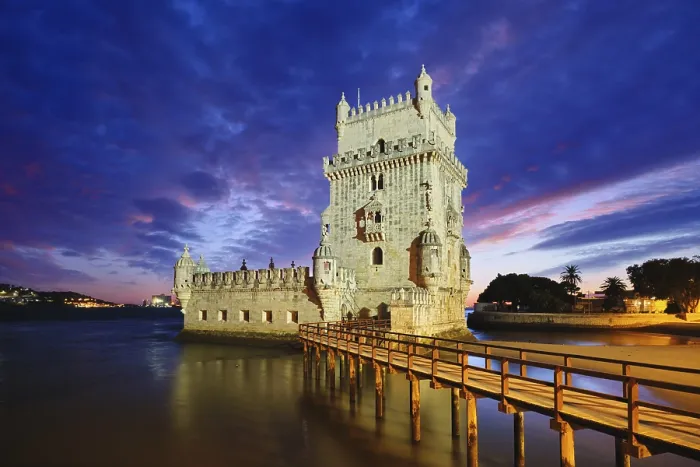 Gerahmter Druck : Belem-Turm oder Turm des heiligen Vincent Gerahmter Druck : Belem-Turm oder Turm des heiligen Vincent