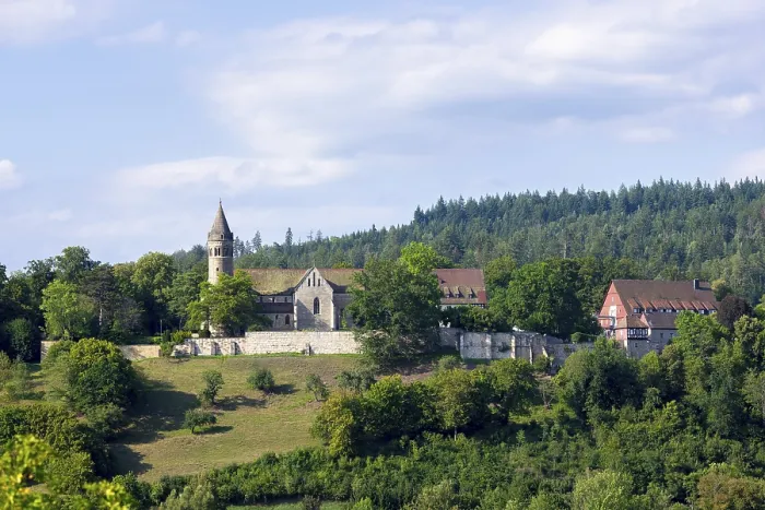 Gerahmter Druck : Benediktinerabtei Lorch, Kloster Gerahmter Druck : Benediktinerabtei Lorch, Kloster